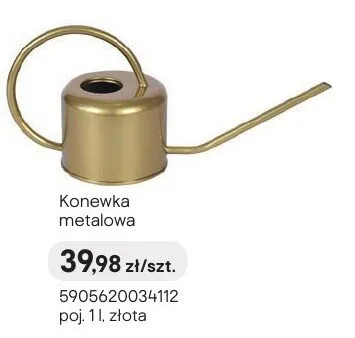 Konewka metalowa promocja w Castorama