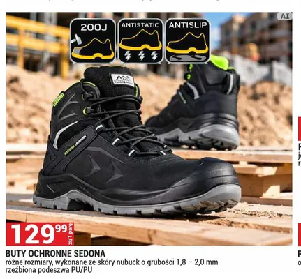 Buty ochronne Sedona promocja w Merkury Market