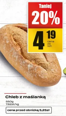 Chleb z maślanką promocja w Supeco