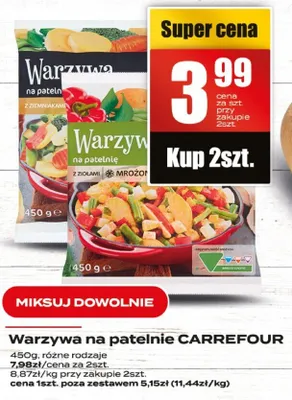 Warzywa na patelnię promocja w Supeco