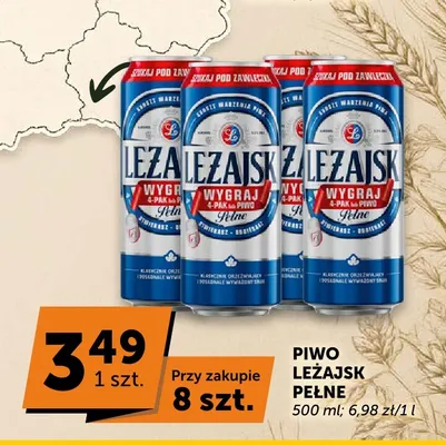 Piwo Leżajsk Pełne promocja w Groszek