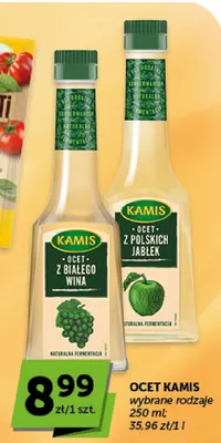 Ocet Kamis z polskich jabłek promocja w Groszek