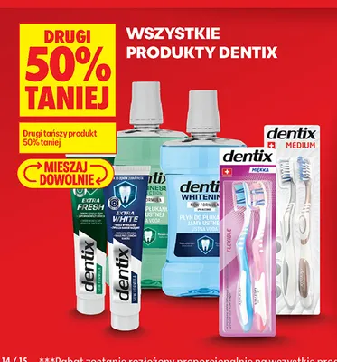 Szczoteczka do zębów Dentix Flexible promocja w Biedronka