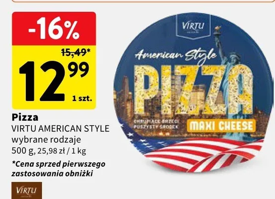 Pizza wybrane rodzaje promocja w Intermarche