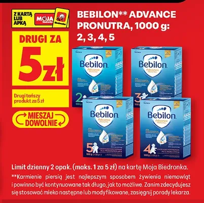 Bebilon Advance Pronutra promocja w Biedronka