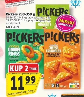Przekąska Pickers Crispy Onion Rings McCain promocja w Prim Market