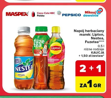 Napój herbaciany Nestea Lemon promocja w Carrefour