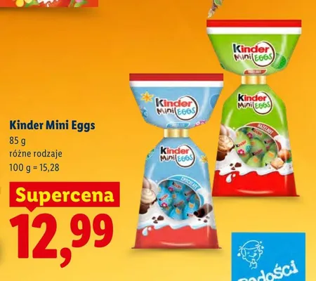 Czekolada Kinder Mini Eggs promocja w Lidl