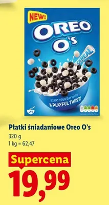Płatki śniadaniowe Oreo O's promocja w Lidl