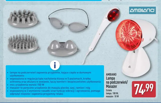 Masażer Ambiano promocja w Aldi
