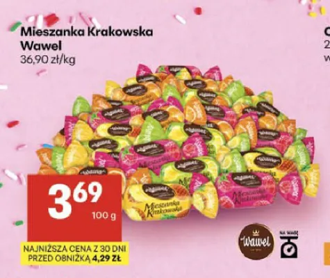 Mieszanka Krakowska Wawel promocja w Delikatesy Centrum