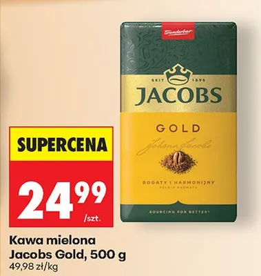 Kawa mielona Gold promocja w Biedronka