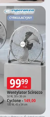 Wentylator Scirocco Sencor promocja w Leclerc