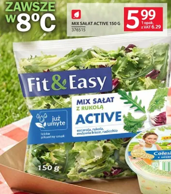 Mix sałat Active 150 g promocja w Selgros