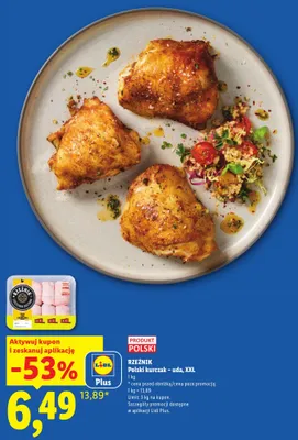 Uda z kurczaka Rzeźnik Polski kurczak XXL promocja w Lidl