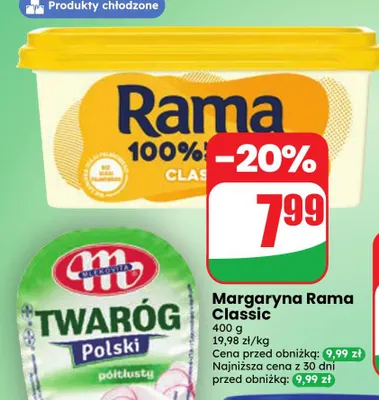 Margaryna Rama Classic promocja w Dino