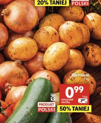 Ziemniaki promocja w Delikatesy Centrum