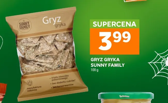 Gryz gryka Sunny Family promocja w Stokrotka