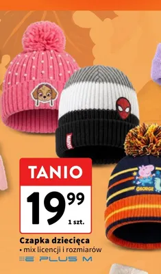 Czapka dziecięca E Plus M promocja w Intermarche