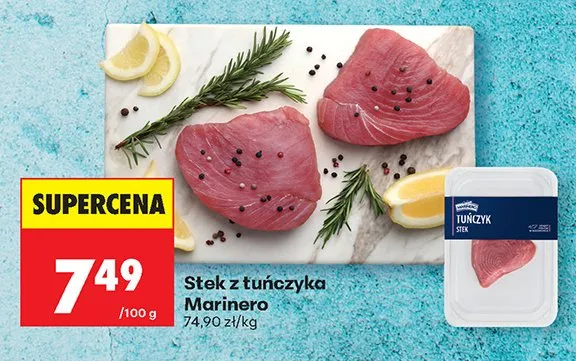 Stek z tuńczyka  promocja w Biedronka