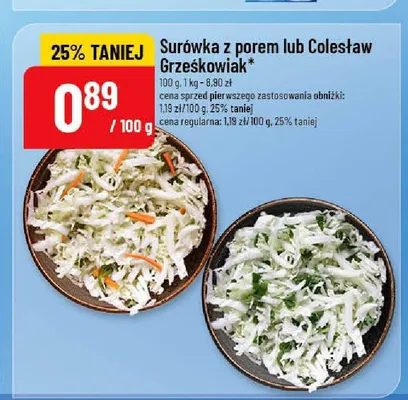 Surówka Colesław Grześkowiak promocja w POLOmarket