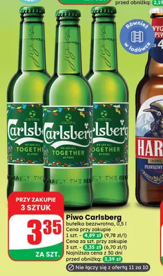Piwo Carlsberg promocja w Dino
