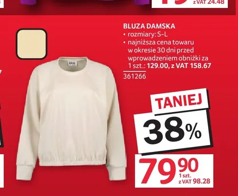 Bluza damska promocja w Selgros