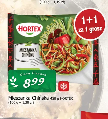 Mieszanka chińska Hortex promocja w CEZAR Delikatesy