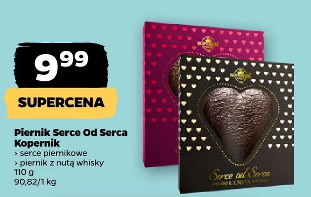 Serce Od Serca piernik z nutą whisky promocja w Netto