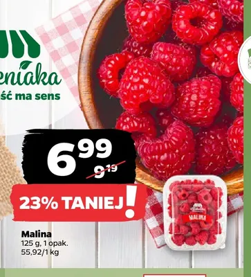 Maliny promocja w Netto