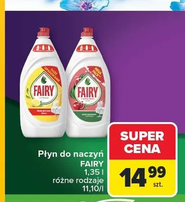 Płyn do naczyń Fairy Lemon promocja w Carrefour