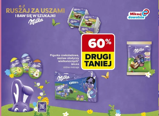 Figurka czekoladowa, zestaw słodyczy wielkanocnych promocja w Carrefour