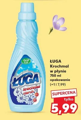 Krochmal w płynie promocja w Kaufland