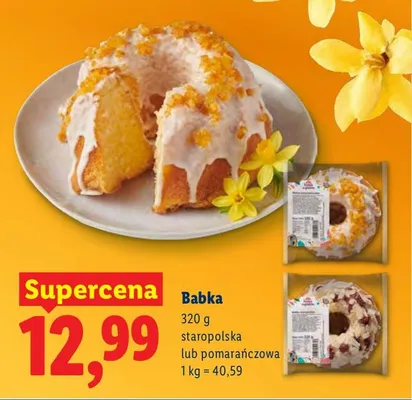 Babka starpolska promocja w Lidl