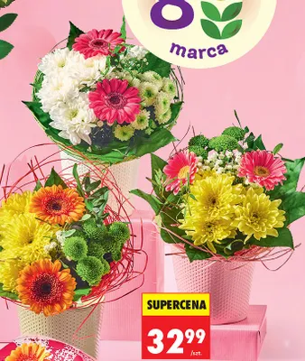Bukiet w ratanie promocja w Biedronka