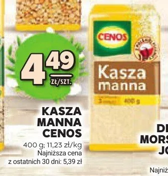 Kasza manna promocja w Stokrotka
