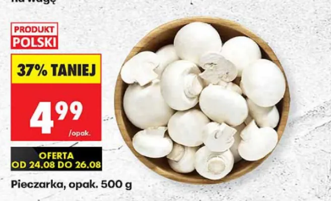 Pieczarka promocja w Biedronka