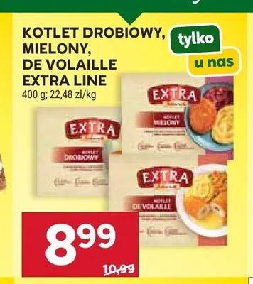 Kotlet mielony Extra Line promocja w Stokrotka
