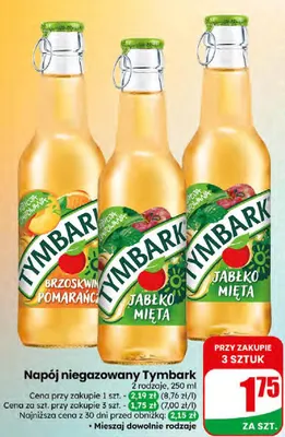 Napój niegazowany Tymbark różne rodzaje promocja w Dino
