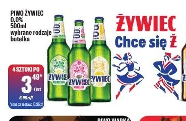 Piwo bezalkoholowe Żywiec promocja w Tomi Markt