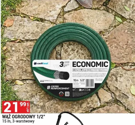 Wąż ogrodowy 1/2" promocja w Merkury Market