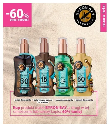 Balsam po opalaniu BYRON BAY promocja w Hebe
