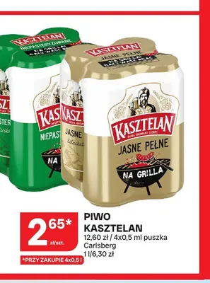 Piwo Kasztelan promocja w Chorten