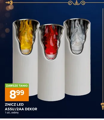 Znicz LED ASSU/2AA Dekor promocja w Stokrotka