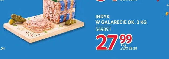Indyk w galarecie Indykpol promocja w Selgros