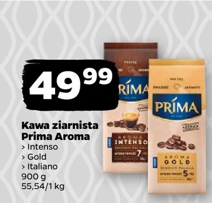 Kawa ziarnista różne rodzaje promocja w Netto