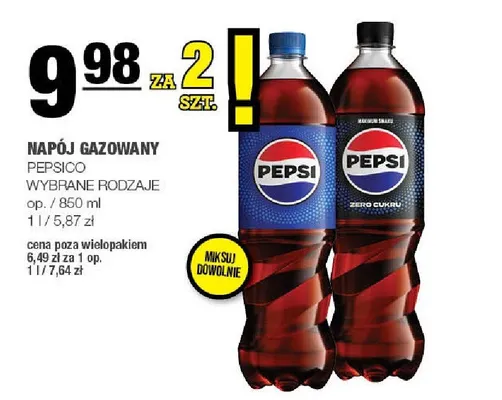 Napój gazowany Pepsi promocja w SPAR