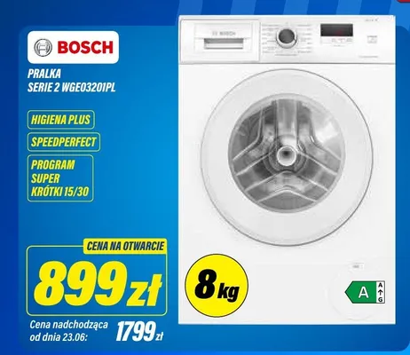 Pralka Bosch Serie 2 promocja w RTV EURO AGD
