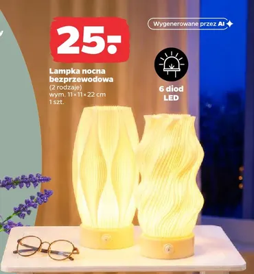 Lampka nocna bezprzewodowa promocja w Netto