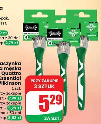 Maszynka do golenia Wilkinson quattro titanium promocja w Dino